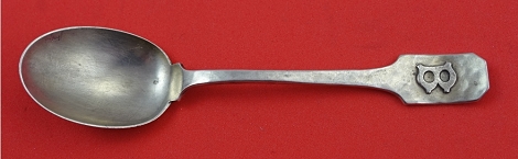 Demitasse Spoon w/ applied mono 